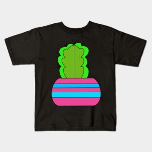 Cute Cactus Design #25: Split Personality Cactus Kids T-Shirt